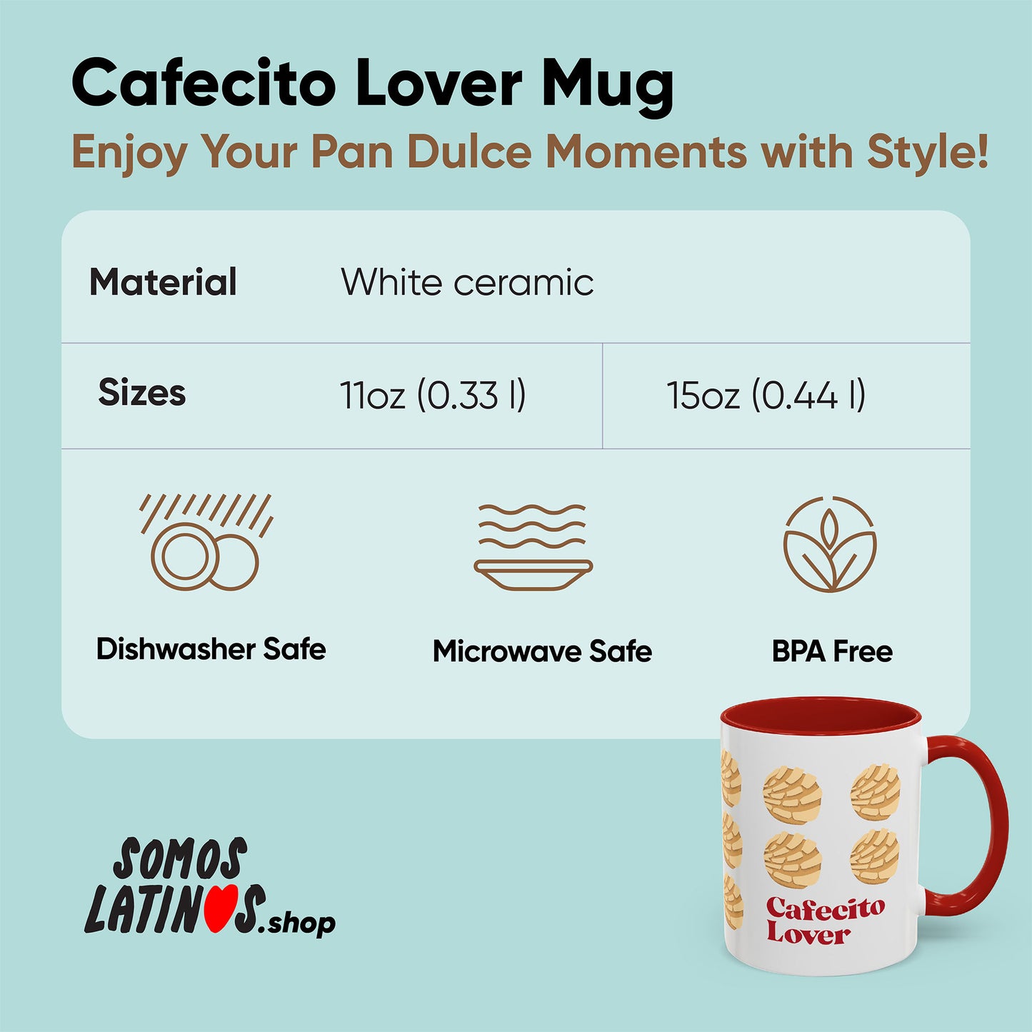 Cafecito Lover Mug