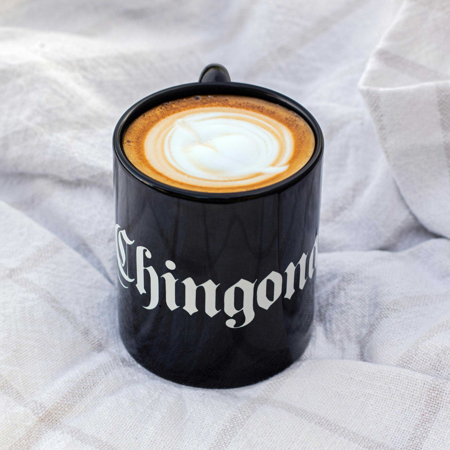 Chingona Black Mug