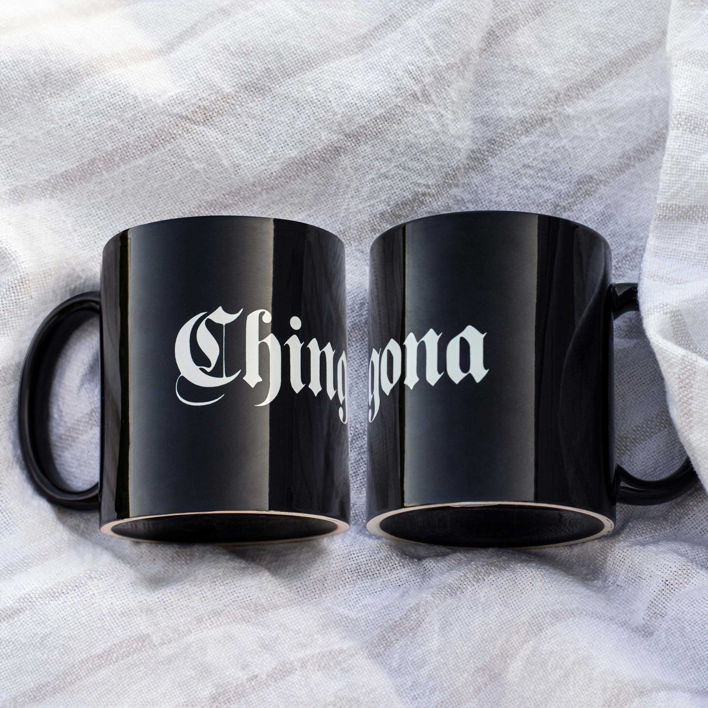 Chingona Black Mug