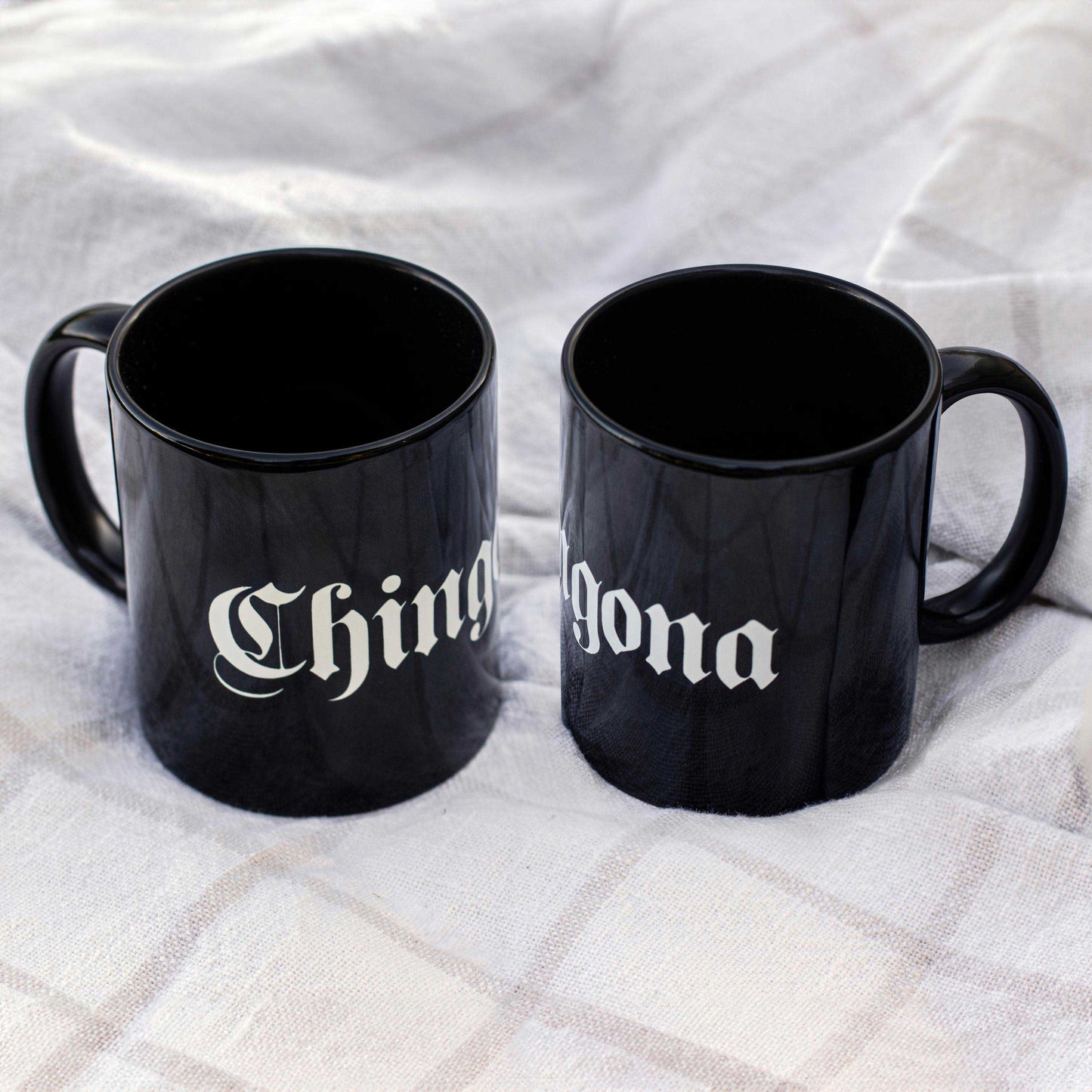 Chingona Black Mug