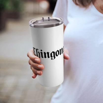 Chingona White Tumbler