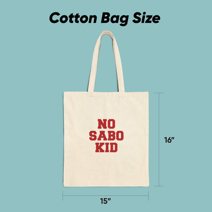 No Sabo Kid Cotton Tote Bag