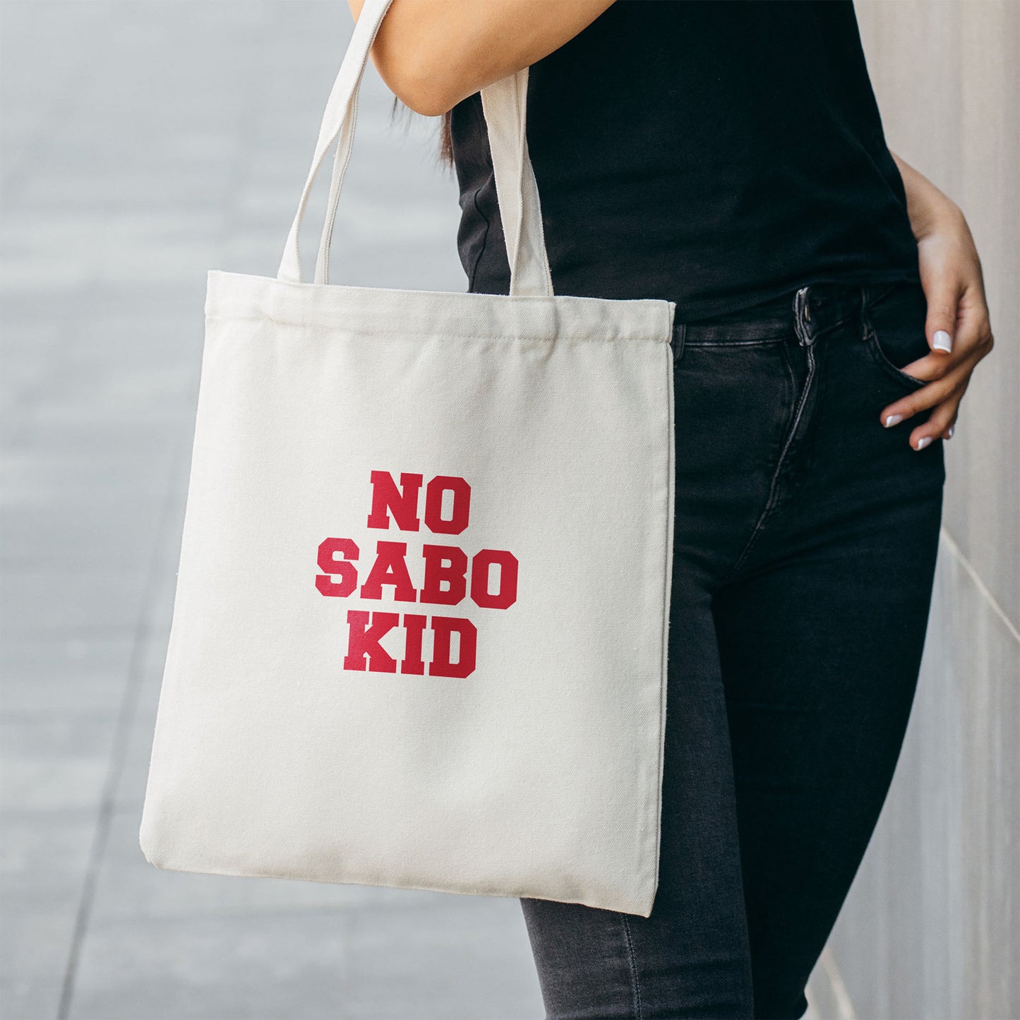 No Sabo Kid Cotton Tote Bag