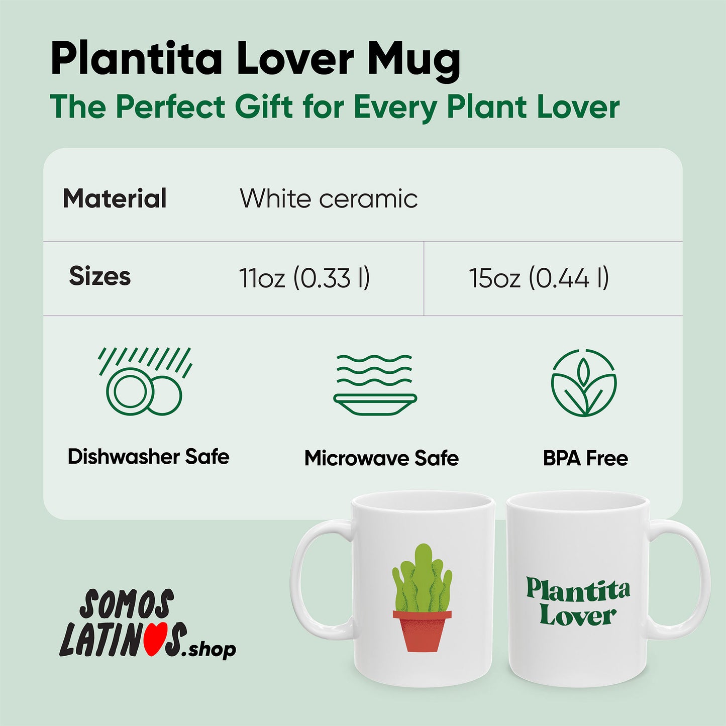 Plantita Lover Mug